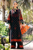 3-PC Unstitched Printed Lawn Shirt with Chiffon Dupatta and Trouser CP4-45