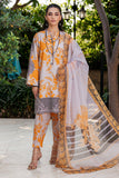 3-PC Printed Lawn Shirt with Chiffon Dupatta and Trouser CPM-4-039