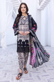 3-Pc Charizma Unstitched Embroidered Lawn Shirt With Embroidered Chiffon Dupatta BWS23-06