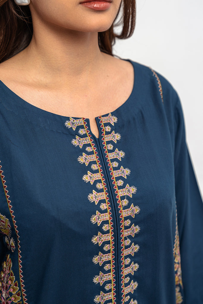 1-PC Embroidered Cotton Shirt CNP-3-232