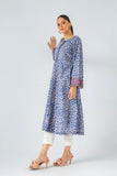 1-Pc Printed Lawn Shirt with Embroidered Patti SCNP-3-124
