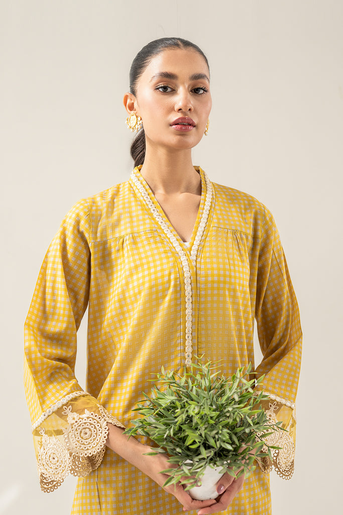 2-Pc Lawn Printed Shirt with Printed Trouser SCPM3-0031