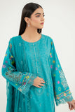 3-Pc Charizma Unstitched Embroidered Lawn With Printed Chiffon Dupatta RM3-14