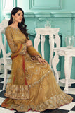 3-Pc Embroidered Organza Shirt with Embroidered Net Dupatta and Raw Silk Trouser LUX20-07