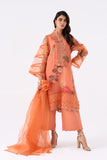 3-Pc Embroidered Organza Shirt with Organza Dupatta and Trouser CMA-21-06