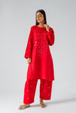 2-Pc Embroidered Lawn Shirt with Plain Trouser CNP-3-09