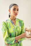 2-Pc Printed Lawn Shirt with Straight Trouser SCPM3-0028A