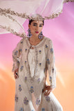 3-PC Embroidered Chiffon Shirt with Organza Dupatta and Trouser CMA-4-287