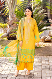 3 Pc Unstitched Embroidered Lawn With Chiffon Dupatta CEL23-23