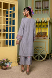 2-Pc Embroidered Brocha Lawn Shirt With Qlot Cotton Trouser CNP22-112