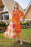 3 Pc Unstitched Embroidered Lawn With Chiffon Dupatta CSL-02