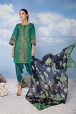3-Pc Digital Printed Shirt with Tulip Shalwar and Bamber Chiffon Dupatta CPM23-01