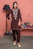 2 Pc Embroidered Dhanak