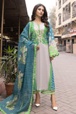3-Pc Charizma Unstitched Printed Lawn With Embroidered Dupatta CPE23-07