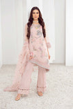 4 Pc Embroidered Organza Suit OMT21-42