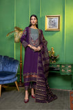 Embroidered Raw Silk Suit