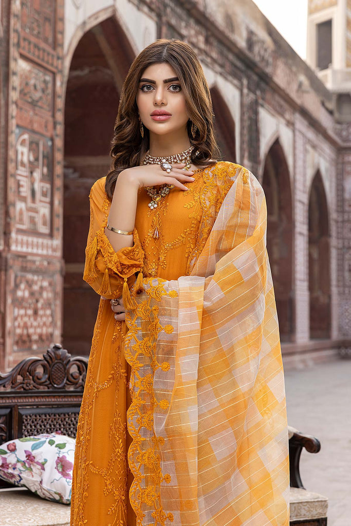Allure Chiffon Embroidered Unstitched 3-Pcs Collection CAL22-02