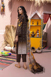 3-Pc Unstitched Embroidered Lawn With Chiffon Dupatta CHN22-07
