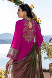 3 Pc Unstitched Embroidered Lawn With Embellished Dupatta CFL22-01