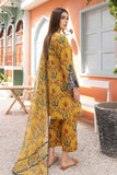 3-Pc Printed Lawn Short Shirt With Printed Straight Trouser and Chiffon Dupatta CPM23-29A