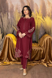 2-PC Embroidered Karandi Shirt with Trouser CNP22-07-S