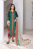 3 Pc Charizma Lawn Printed Suit with Embroidered Dupatta PEC22-77
