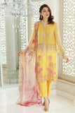 3 Pc Unstitched Embroidered Chiffon CAL21-007