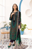 3-Pc Unstitched Printed Marina Suit With Embroidered Dupatta PEW22-10