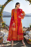 3 Pc Unstitched Embroidered Lawn With Embellished Dupatta CFL-03