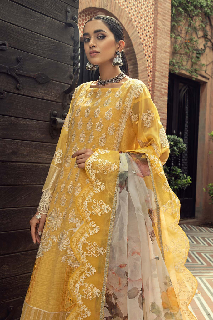 3-Pc Embroidered Unstitched Signature Eid Collection ED-01