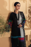 3 Pc Unstitched Embroidered Lawn With Chiffon Dupatta SH-18