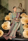 3 Pc Embroidered Unstitched Luxury Collection DD-07
