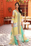 2 Pc Unstitched Lawn With Loom Weave Dupatta - CB-03