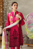 3-piece Unstitched Embroidered Brosha Lawn Suit - RM-21