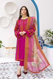 3-Pc Unstitched Printed Marina Suit With Embroidered Dupatta PEW22-01