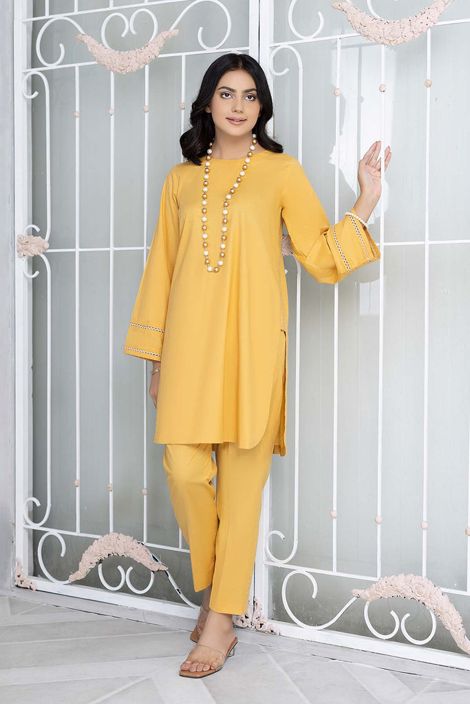 2-Pc Lawn Shirt With Cotton Trouser CPG22-69