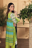 3 Pc Unstitched Embroidered Lawn With Chiffon Dupatta SH-17