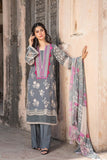 3-Pc Unstitched Embroidered Swiss With Chiffon Dupatta CM-18