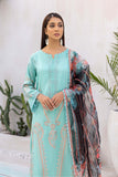 3-Pc Unstitched Embroidered Suit RM22-04