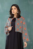 3-Pc Dhank Long Shirt With Printed Dhank Vest Coat and Qlot Trouser CPG22-18-S