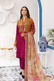 3-Pc Unstitched Printed Marina Suit With Embroidered Dupatta PEW22-07