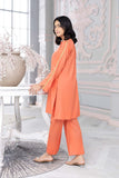 2-Pc Embroidered Lawn Shirt With Qlot Trouser CNP22-97