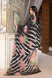 3-Pc Lawn Long Shirt With Lawn Printed Trouser and Printed Dupatta EDP23-12B