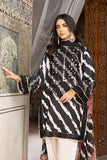 3-Pc Lawn Long Shirt With Lawn Printed Trouser and Printed Dupatta EDP23-12B